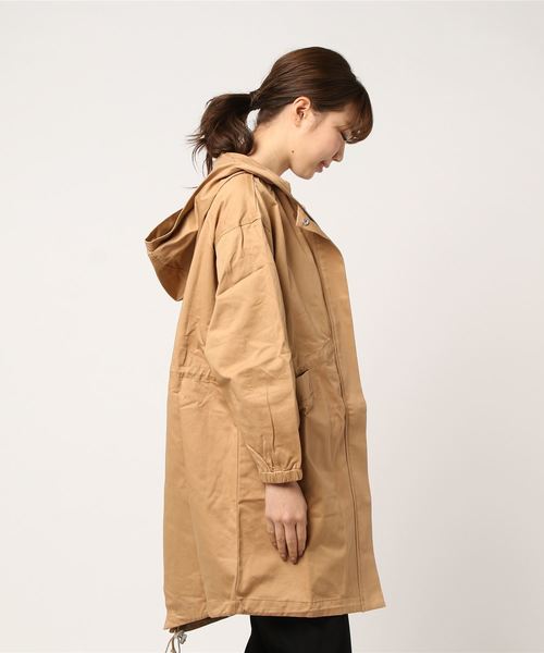 GeeRA(ジーラ)の「ルーズシルエットモッズコート(その他アウター・レディース・ブラック/カーキ/ベージュ・MEDIUM/SMALL/XX-LARGE/LARGE/X-LARGE)」の6枚目の写真