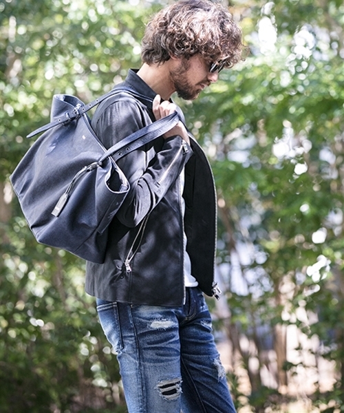 DECADE（ディケイド）の「mko6557-CAMBIO別注-Decade Denim Leather