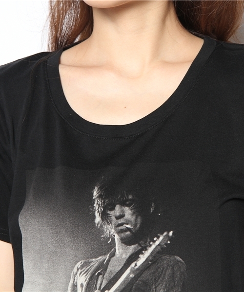 HYSTERIC GLAMOUR(ヒステリックグラマー)の「RS/ANAHEIM STADIUM’78 pt ビッグT-SH(Tシャツ/カットソー・レディース・ホワイト/パープル/ブラック・FREE)」の7枚目の写真
