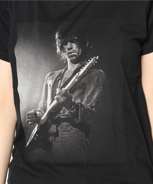 HYSTERIC GLAMOUR(ヒステリックグラマー)の「RS/ANAHEIM STADIUM’78 pt ビッグT-SH(Tシャツ/カットソー・レディース・ホワイト/パープル/ブラック・FREE)」の9枚目の写真
