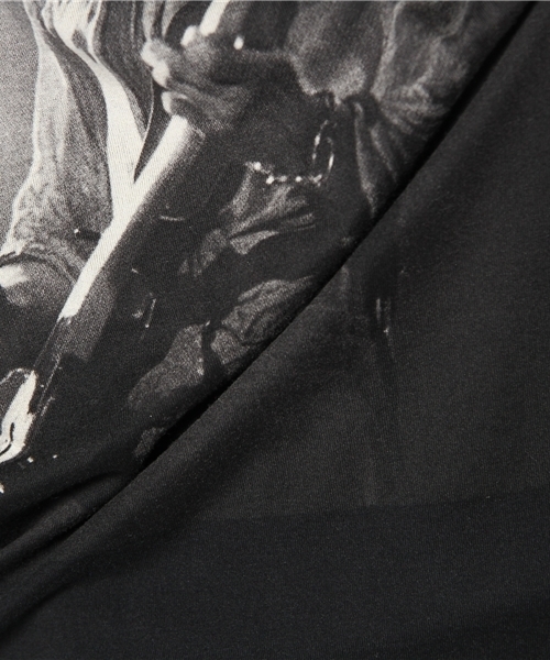 HYSTERIC GLAMOUR(ヒステリックグラマー)の「RS/ANAHEIM STADIUM’78 pt ビッグT-SH(Tシャツ/カットソー・レディース・ホワイト/パープル/ブラック・FREE)」の11枚目の写真