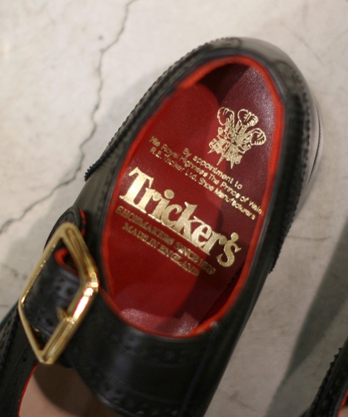 Tricker's（トリッカーズ）の「【Tricker's / トリッカーズ】buckle brogoes（バレエシューズ・レディース・ブラック・UK5/UK5h）」の7枚目の写真