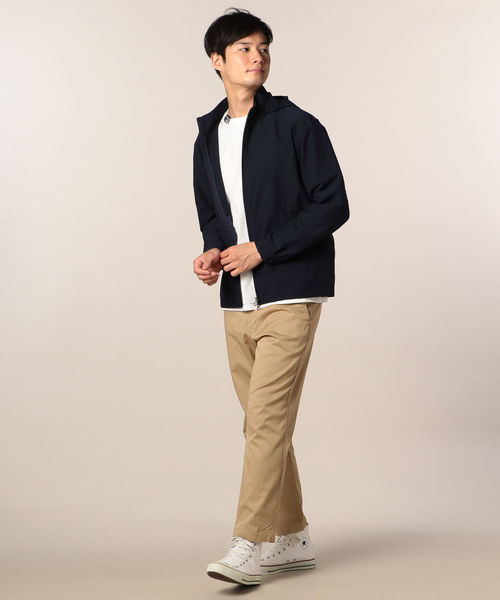 GLOSTER(グロスター)の「サッカーボーダーフーデッドコート(ブルゾン・メンズ・ネイビー/ブルー系その他/ホワイト・L/M/S/XL)」の14枚目の写真