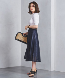 リハーズオール　レースミックススカート　ユナイテッドアローズ　IENA リハーズオール レースミックススカート ユナイテッドアローズ IENA