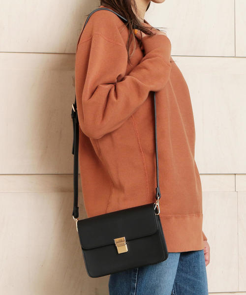 ビューティーアンドユース ユナイテッドアローズ スクエアフラップショルダーバッグ BEAUTY&YOUTH UNITED ARROWS（ビューティーアンドユースユナイテッド