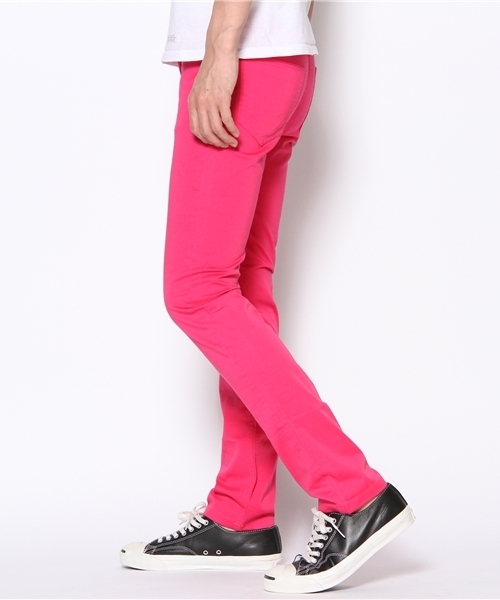 WEGO（ウィゴー）の「WEGO/カラースキニーパンツ（チノパンツ・メンズ・ブラック系その他/グレー系その他/ダークグレー/ピンク/レッド・SMALL/X-LARGE/X-SMALL）」の6枚目の写真