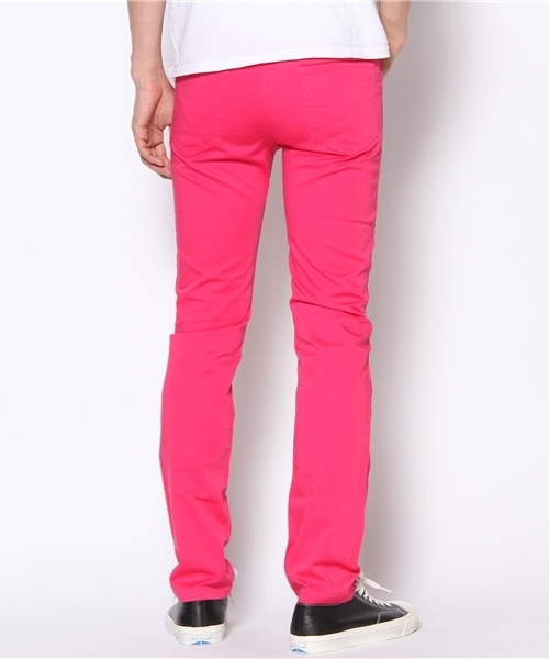 WEGO（ウィゴー）の「WEGO/カラースキニーパンツ（チノパンツ・メンズ・ブラック系その他/グレー系その他/ダークグレー/ピンク/レッド・SMALL/X-LARGE/X-SMALL）」の7枚目の写真