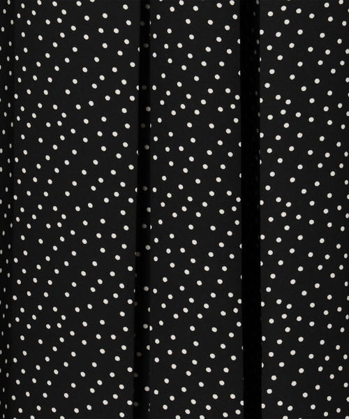 NARACAMICIE（ナラカミーチェ）の「シフォンプリーツガウチョ（その他パンツ・レディース・ブラック/ボルドー・MEDIUM）」の13枚目の写真