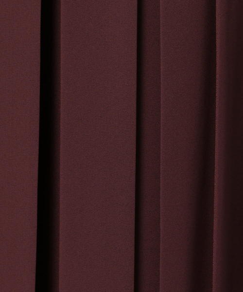 NARACAMICIE（ナラカミーチェ）の「シフォンプリーツガウチョ（その他パンツ・レディース・ブラック/ボルドー・MEDIUM）」の14枚目の写真