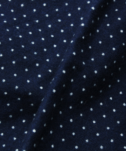 BEAMS BOY（ビームスボーイ）の「BEAMS BOY / インディゴ&ドット ブルガリアンスカート（スカート・レディース・インディゴブルー/ネイビー・ONE SIZE）」の8枚目の写真