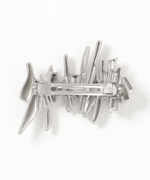 Fun & Daily（ファンアンドデイリー）の「F&D : シェルモチーフバレッタ（バレッタ/ヘアクリップ・レディース・シルバー/ゴールド・FREE）」の3枚目の写真