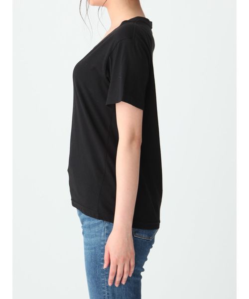 Ungrid(アングリッド)の「BASIC VネックTee(Tシャツ/カットソー・レディース・ライトグレー/ブラック/オフホワイト・FREE)」の12枚目の写真