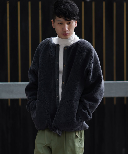 TokyoTshirt.st�i�g�[�L���[�e�B�[�V���c�h�b�g�G�X�e�B�[�j�́u�t�����g�{�^�� �{�A�W���P�b�g�i�u���]���j�v�b�`���R�[���O���[