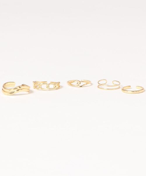LOWRYS FARM（ローリーズファーム）の「シンプルセットリング　826718（リング・レディース・その他1/その他2/その他3/イエロー系その他/オフホワイト/アイボリー/その他8/その他7/ゴールド系その他/ゴールド/シルバー/その他13/その他12/その他14/その他15・FREE）」の10枚目の写真