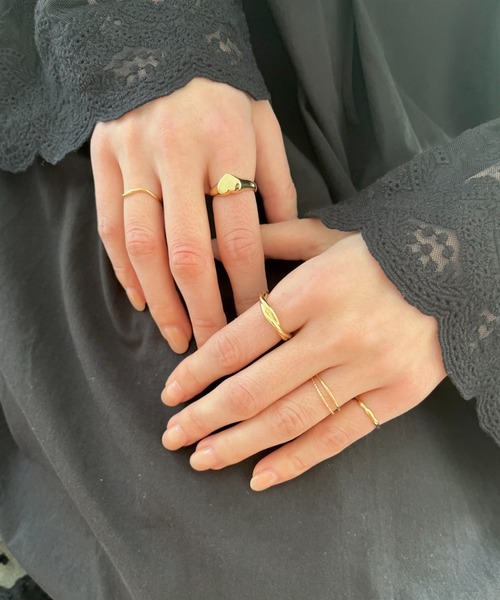 LOWRYS FARM（ローリーズファーム）の「シンプルセットリング　826718（リング・レディース・その他1/その他2/その他3/イエロー系その他/オフホワイト/アイボリー/その他8/その他7/ゴールド系その他/ゴールド/シルバー/その他13/その他12/その他14/その他15・FREE）」の13枚目の写真