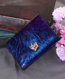 Clelia（クレリア）の「エナメルラメ加工フラップカードケース（カードケース）」