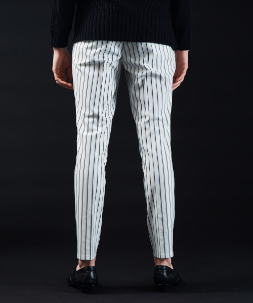 5351 POUR LES HOMMES(ゴーサンゴーイチプールオム)の「ツイルストライプトラウザー(その他パンツ・メンズ・ホワイト/チャコールグレー/ブラック・44/46/48/50)」の6枚目の写真