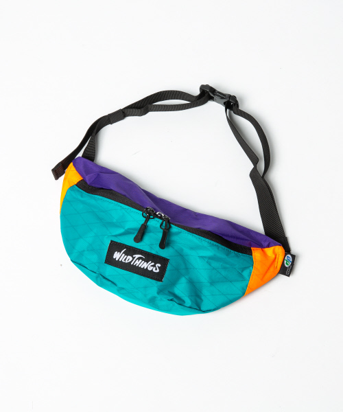 WILD THINGS（ワイルドシングス）の「【展開店舗限定】【WILDTHINGS】X-PAC NYLON ウエストバッグ（ボディバッグ/ウエストポーチ・メンズ・ホワイト/ブラック/ベージュ/パープル/グレー/その他1/その他2・フリー）」の7枚目の写真