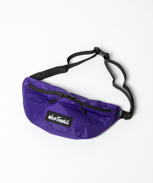 WILD THINGS（ワイルドシングス）の「【展開店舗限定】【WILDTHINGS】X-PAC NYLON ウエストバッグ（ボディバッグ/ウエストポーチ・メンズ・ホワイト/ブラック/ベージュ/パープル/グレー/その他1/その他2・フリー）」の6枚目の写真