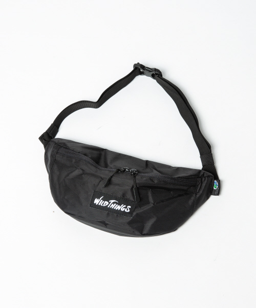 WILD THINGS（ワイルドシングス）の「【展開店舗限定】【WILDTHINGS】X-PAC NYLON ウエストバッグ（ボディバッグ/ウエストポーチ・メンズ・ホワイト/ブラック/ベージュ/パープル/グレー/その他1/その他2・フリー）」の3枚目の写真