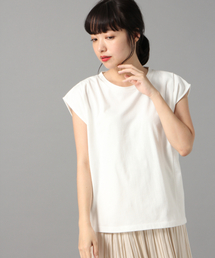 LOWRYS FARM | ソデタックＳＳ　833318(Tシャツ/カットソー)