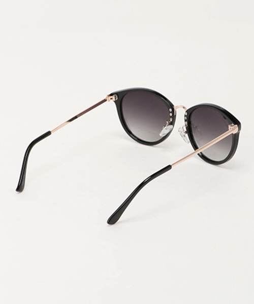 LIPSERVICE（リップサービス）の「サイドメタルEYE WEAR（メガネ・レディース・ブラック/ベージュ・FREE）」の5枚目の写真