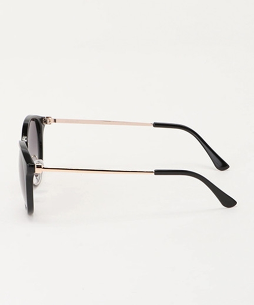 LIPSERVICE（リップサービス）の「サイドメタルEYE WEAR（メガネ・レディース・ブラック/ベージュ・FREE）」の6枚目の写真