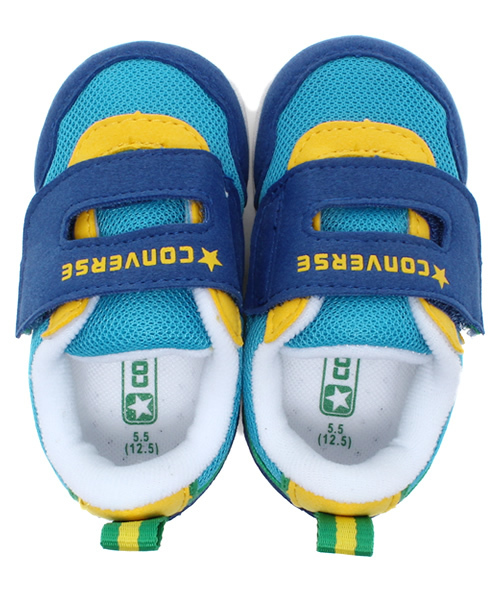 CONVERSE（コンバース）の「MINI RS/ミニ RS（スニーカー・キッズ・ブラック×ピンク/ブルー系その他・12.5cm/14cm/12cm/11.5cm/13cm/13.5㎝）」の9枚目の写真