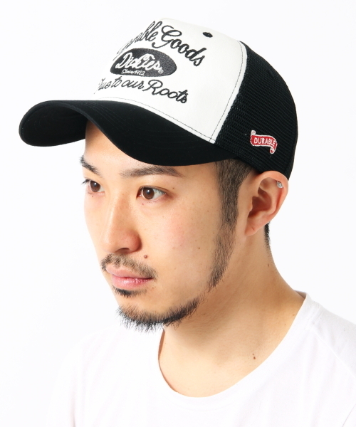 BEAMS（ビームス）の「○BEAMS / Dickies MESH CAP①（キャップ・メンズ・ホワイト/ブラック/レッド・ONE SIZE）」の2枚目の写真