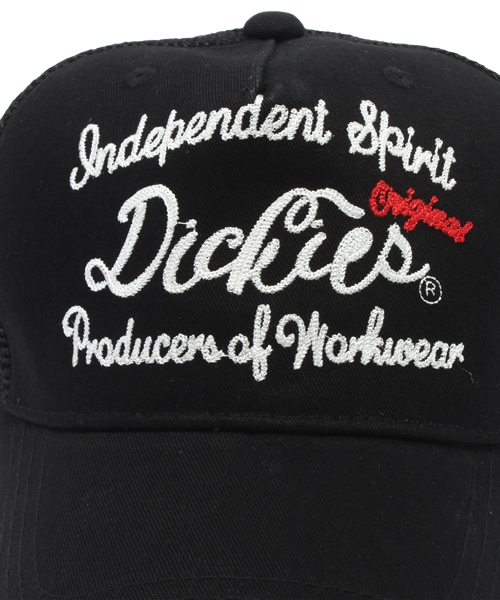 BEAMS（ビームス）の「○BEAMS / Dickies MESH CAP①（キャップ・メンズ・ホワイト/ブラック/レッド・ONE SIZE）」の7枚目の写真