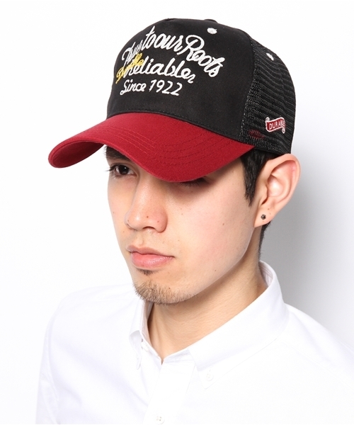 BEAMS（ビームス）の「○BEAMS / Dickies MESH CAP①（キャップ・メンズ・ホワイト/ブラック/レッド・ONE SIZE）」の9枚目の写真
