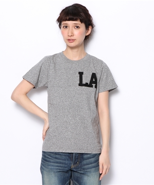 BEAMS BOY（ビームスボーイ）の「SCREEN STARS /  フェルト TEE（Tシャツ/カットソー・レディース・グレー/ブラック/ネイビー・ONE SIZE）」の12枚目の写真