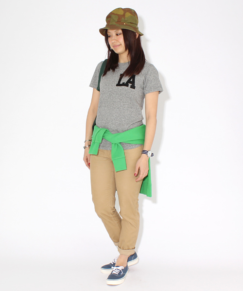 BEAMS BOY（ビームスボーイ）の「SCREEN STARS /  フェルト TEE（Tシャツ/カットソー・レディース・グレー/ブラック/ネイビー・ONE SIZE）」の14枚目の写真