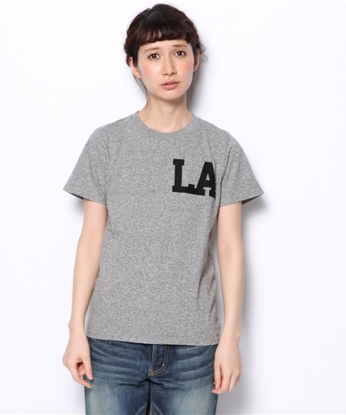 BEAMS BOY（ビームスボーイ）の「SCREEN STARS /  フェルト TEE（Tシャツ/カットソー・レディース・グレー/ブラック/ネイビー・ONE SIZE）」の10枚目の写真