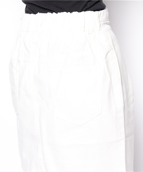 mystic（ミスティック）の「デニムタイトスカート（スカート・レディース・ホワイト/ネイビー/ブルー・2/1）」の10枚目の写真