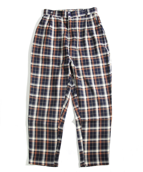 【セール】【neos -addictive design-】セミワイド テーパード チェック パンツ（その他パンツ）｜neos（ネオス）