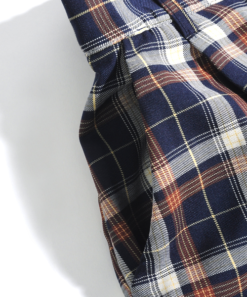 【セール】【neos -addictive design-】セミワイド テーパード チェック パンツ（その他パンツ）｜neos（ネオス）