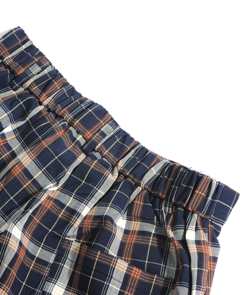 【セール】【neos -addictive design-】セミワイド テーパード チェック パンツ（その他パンツ）｜neos（ネオス）