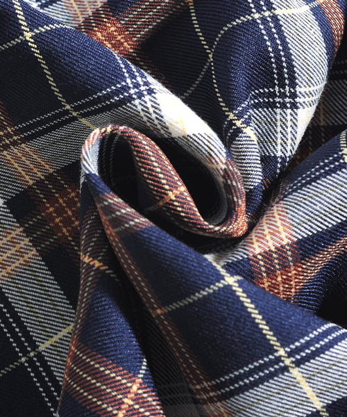 【セール】【neos -addictive design-】セミワイド テーパード チェック パンツ（その他パンツ）｜neos（ネオス）