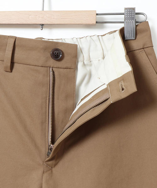 coen（コーエン）の「ベーシックチノストレッチワイドパンツ（その他パンツ・レディース・ベージュ/ネイビー/ダークグリーン・LARGE/MEDIUM/SMALL）」の11枚目の写真