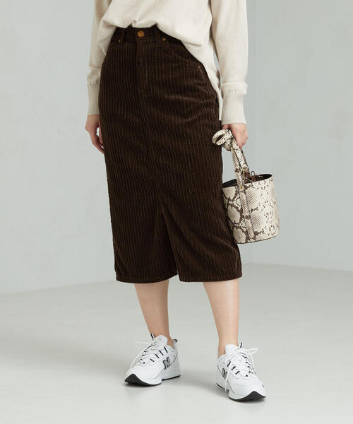 商品詳細 別注 Lee リー Glr Sc コーデュロイ タイト スカート Outlet アウトレット 公式通販