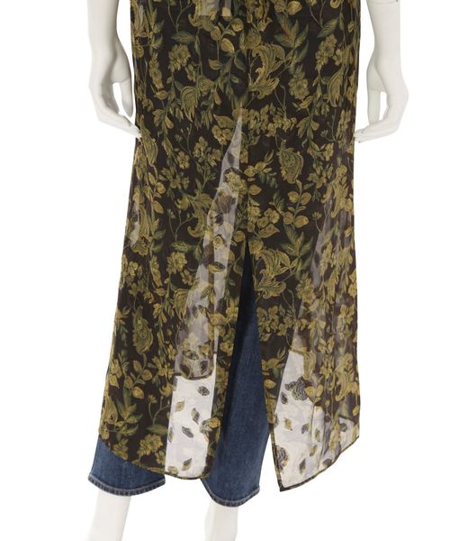 Ungrid（アングリッド）の「ジャカードフラワーキャミワンピース（ワンピース・レディース・パープル/ブラウン/ベージュ・FREE）」の13枚目の写真