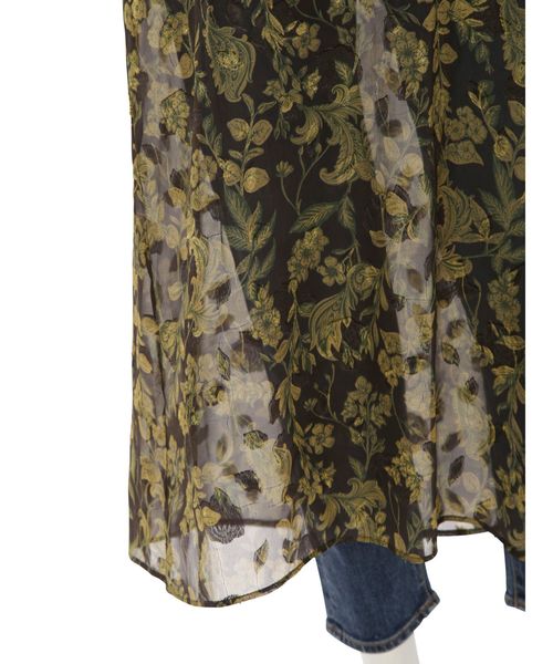 Ungrid（アングリッド）の「ジャカードフラワーキャミワンピース（ワンピース・レディース・パープル/ブラウン/ベージュ・FREE）」の16枚目の写真