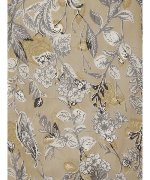 Ungrid（アングリッド）の「ジャカードフラワーキャミワンピース（ワンピース・レディース・パープル/ブラウン/ベージュ・FREE）」の18枚目の写真