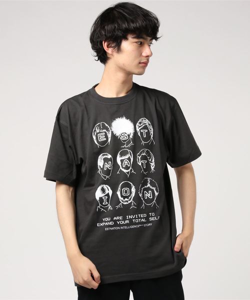Face Souvenir セール Estnation Souvenir Face Tシャツ Tシャツ カットソー Estnation エストネーション のファッション