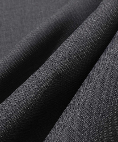 ADAM ET ROPE'（アダムエロペ）の「【MICRO OX】レギュラーカラーシャツ（シャツ/ブラウス・メンズ・チャコールグレー/ホワイト系その他6/ネイビー・L/M）」の13枚目の写真