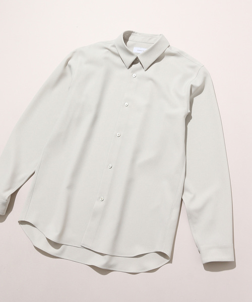 ADAM ET ROPE'（アダムエロペ）の「【MICRO OX】レギュラーカラーシャツ（シャツ/ブラウス・メンズ・チャコールグレー/ホワイト系その他6/ネイビー・L/M）」の19枚目の写真