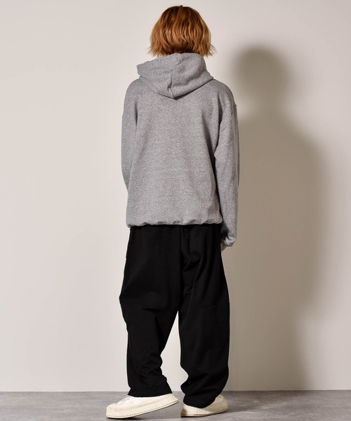 Starting Over（スターティングオーバー）の「JERZEES ジャージーズ 裏起毛 カラースウェットパーカー 無地（パーカー・メンズ・ホワイト/ブラック/ネイビー/杢グレー/パープル/サックスブルー/オリーブ/オレンジ/サンドベージュ・S/M/L/XL）」の21枚目の写真