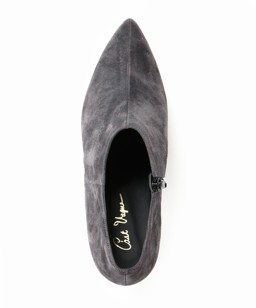 La TOTALITE（ラトータリテ）の「【C’ast vague/セベージュ】スエードブーティ（ブーツ・レディース・ブラック/グレー・36/37/38）」の8枚目の写真