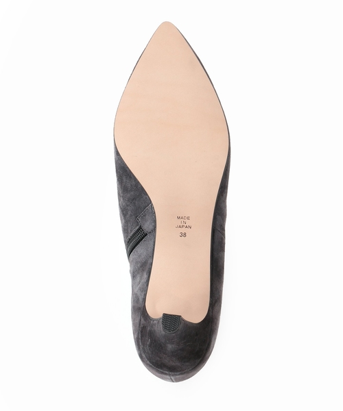 La TOTALITE（ラトータリテ）の「【C’ast vague/セベージュ】スエードブーティ（ブーツ・レディース・ブラック/グレー・36/37/38）」の9枚目の写真